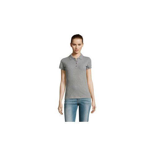 SOL'S Passion ženska polo majica sa kratkim rukavima Grey melange M ( 311.338.74.M ) Slike