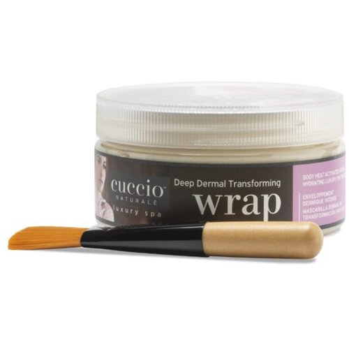 CUCCIO Regenerativna maska za telo DEEP DERMAL TRANSFORMING WRAP sa četkicom 226 g Slike