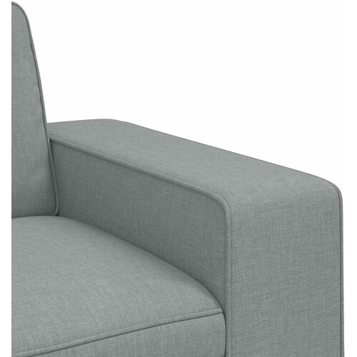 SOFA Svijetlo siva 103 x 80 x 82 cm tkanina Slike
