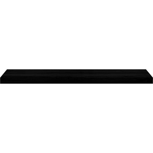VidaXL Prozorske klupice 2 kom tamnosmeđe 100x25x2 cm masivne hrast Slike