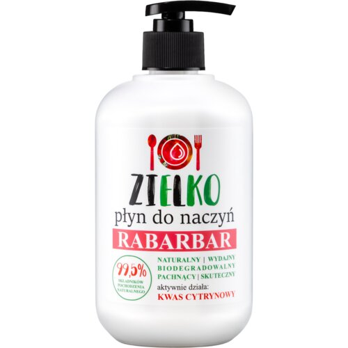 ZIELKO Deterdžent za ručno pranje posuđa - Rabarbara - 500 ml Slike