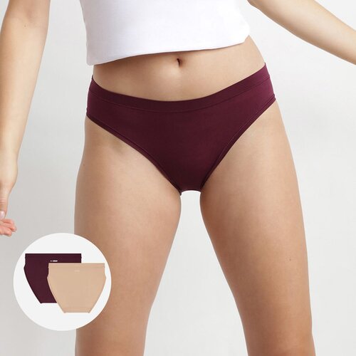 DIM OH MY DIM'S BIKINI 2x - Women's panties 2x - purple - light pink Cene