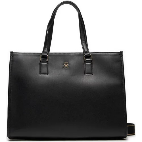 Tommy Hilfiger Torbe MONOTYPE TOTE AW0AW15978 Črna