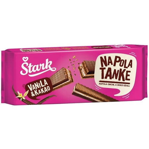 Stark NAPOLITANKE KAKAO I VANILA 130G Cene