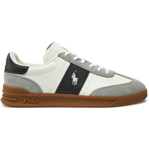 Polo Ralph Lauren Niske tenisice &amp;#039;HRT AERA&amp;#039; svijetlosiva / crna / bijela Slike