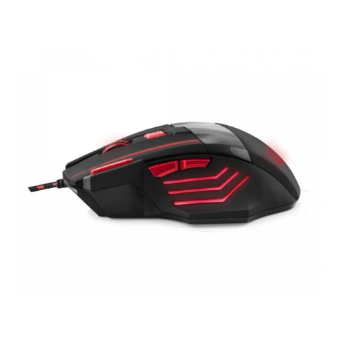 Esperanza MX201 Wolf USB gamer mi&amp;scaron;, crna-crvena Slike