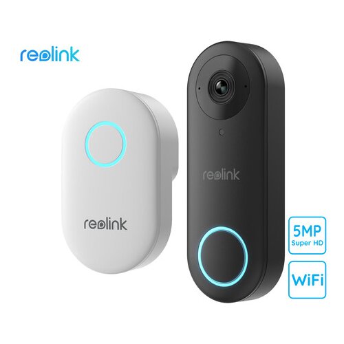 Reolink doorbell D340W pametni video zvonec, 2K+, wifi, nočno snemanje, zaznavanje gibanja, aplikacija, dvosmerna komunikacija, vodoodpornost, (21158673) Cene