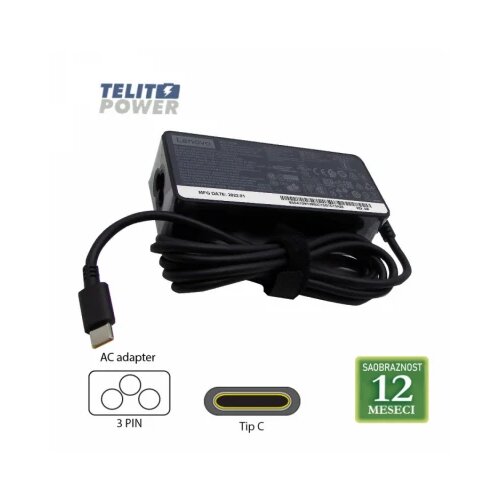 Lenovo 20V-3.25A ( Tip C ) 65W LAPTOP ADAPTER Cene