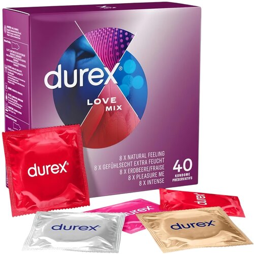 Durex Love Mix - kondom pakiranje (40 komada) Cijene