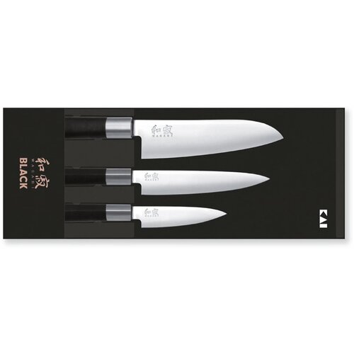 Kai Wasabi Black 3u1 set noževa (2x univerzalni/Santoku) Cijene