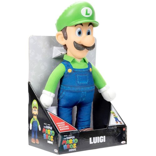 Super Mario Bros Film: Luigi pli&amp;scaron;ana igračka 30 cm Slike