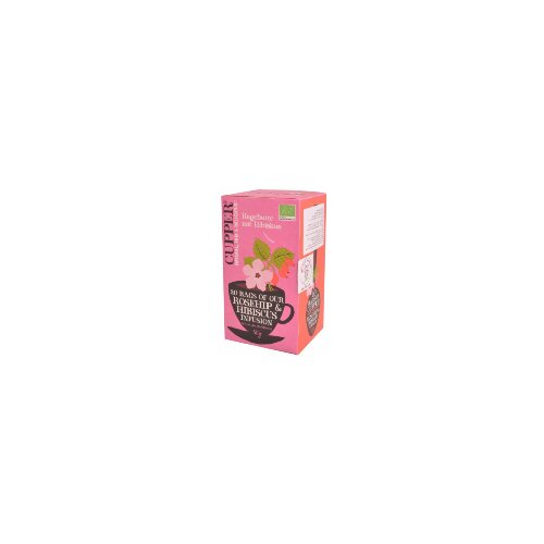 Cupper rosehip & hibiskus organski čaj 50g Slike