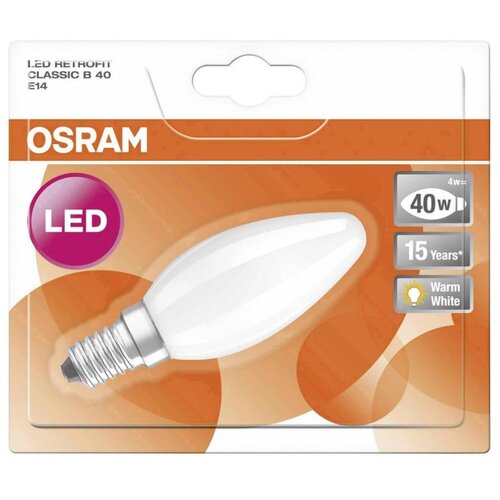 Osram led sijalica retrofit B40 E14/4W/230V 2700K Cene