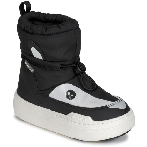 Moon Boot &amp;Scaron;kornji za sneg MB JR PARK TUBE MID ANIMAL WP Črna Slike
