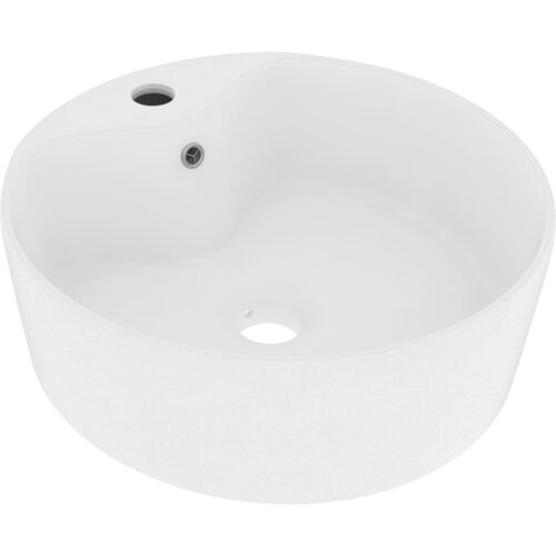 Maison Chic Razkošen Umivalnik - Kopalna umivalnik - Lavabo mat bel 36x13 cm keramičen, (21684754) Cene