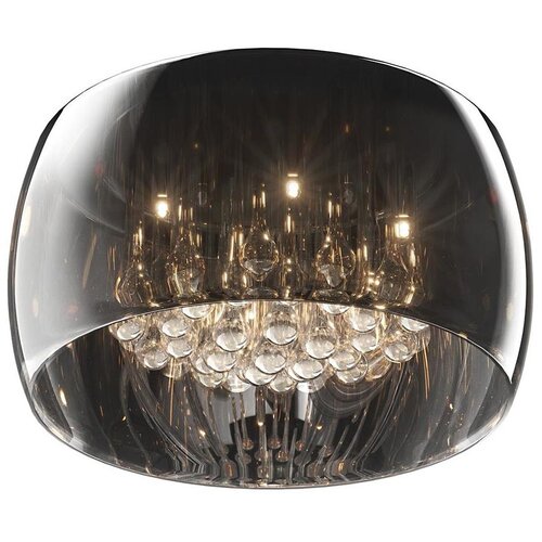  Univerzalno zamensko staklo CRYSTAL, JEWEL G9, prečnik 40 cm, zadimljeno sivo Slike