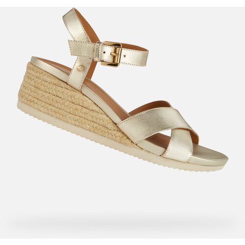 Geox Gold women&amp;#039;s sandals Ischia Corda - Women&amp;#039;s Slike
