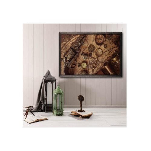 Wallity slika antic map, 50 x 70 cm Cene
