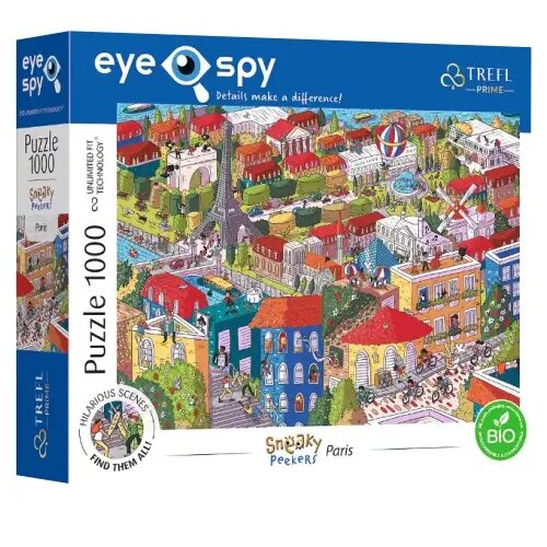 Trefl Sneaky Peekers: Paris UFT 1000 kom slagalica - Cene