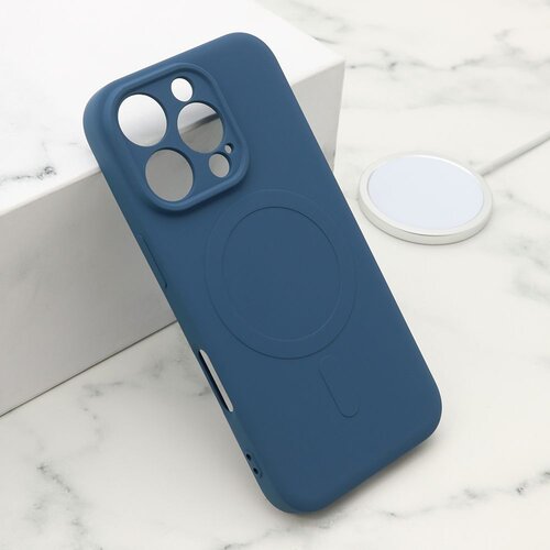  Maska VELVET TOUCH MagSafe za iPhone 16 Pro/ plava Cene