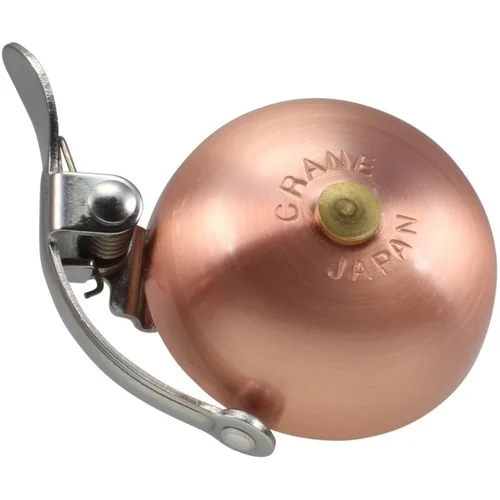 Crane Bell Mini Suzu Bell Brushed Copper 45.0 Kolesarski zvonček