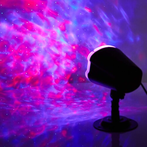 Nedis CLPR3 - LED laserski projektor 6W/230V IP65 + daljinski upravljač Slike