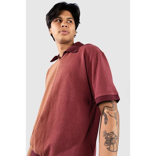 Element Cotton Mesh Polo Majica pinkzinfadel Cene