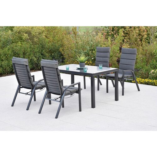 Gardenson VRTNA GARNITURA SIROS aluminij barve grafita Cene