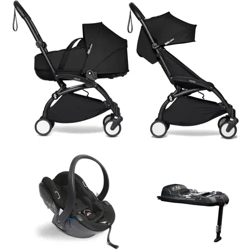 BABY ZEN kolica 4u1 YOYO² frame black, iZi Go Modular X1 by BeSafe black 595102, 595503, 595403, 595601, 595701