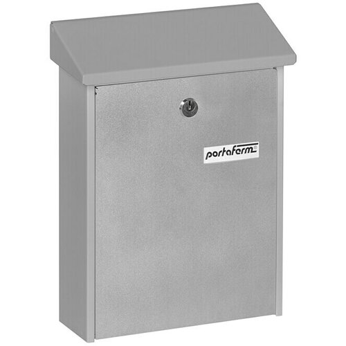 PORTAFERM Poštni nabiralnik Portaferm PM 22 (7,5 x 22,5 x 30,5 cm, kovinski, srebrne barve) Cene