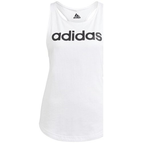 Adidas Majice s kratkimi rokavi Essential Loose Bela Slike