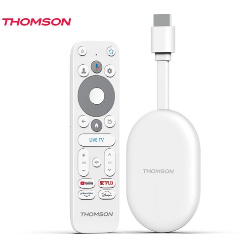 Thomson 150 GO CAST 4K UHD, Google TV, bel (Pure White) multimedijski predvajalnik/center, (22146623) Cene