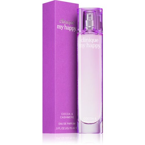Clinique my happy. cocoa &amp;amp; cashmere parfemska voda za mu&amp;scaron;karce 15 ml Slike