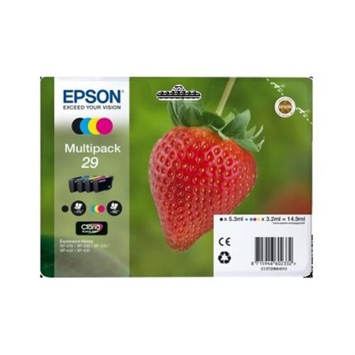Epson T2986 KARTU&Scaron;A ZA ČRNILO (29) BK/C/M/Y Multipack - C13T29864022, (21407457) Cene