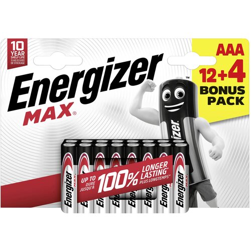 Energizer Max micro (aaa)-baterija alkalno-manganov 1.5 V 16 kos, (20641664) Cene
