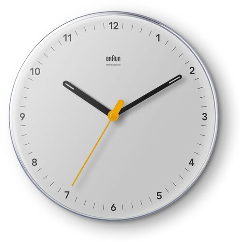 Braun BC 26 W-DCF wei&amp;szlig; Funkwanduhr Slike