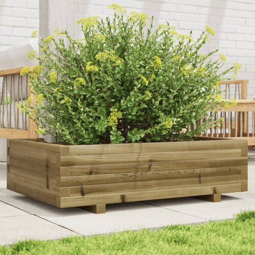 vidaXL Vrtno cvetlično korito 90x60x26,5 cm impregnirana borovina Cene