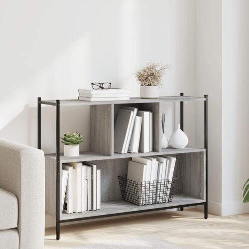 vidaXL Regal za knjige boja hrasta 102x28x77 5 cm konstruirano drvo Cijene