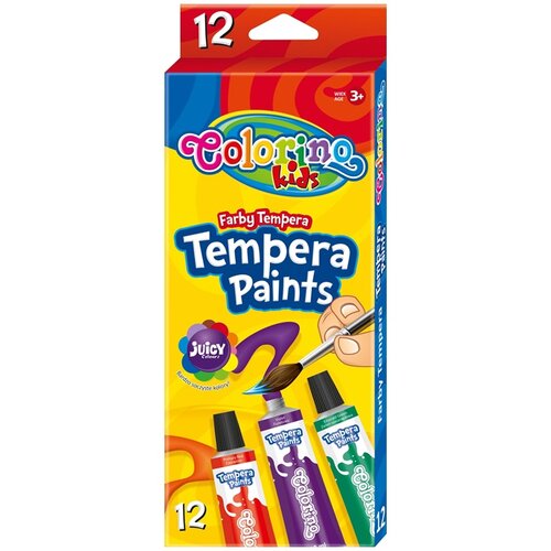  Colorino tempera boje 12 k 12 ml Slike