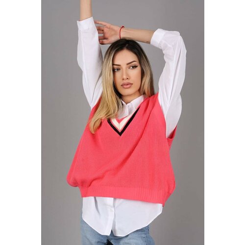 Madmext Sweater - Pink - Regular fit Slike