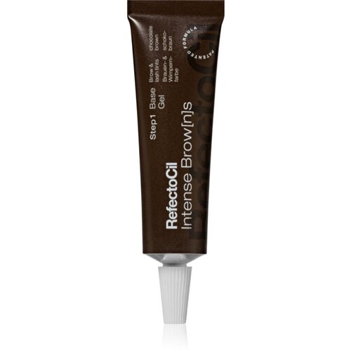 RefectoCil Intense Brow[n]s Base Gel barva za obrvi in trepalnice z gelasto teksturo odtenek Chocolate Brown 15 ml Cene