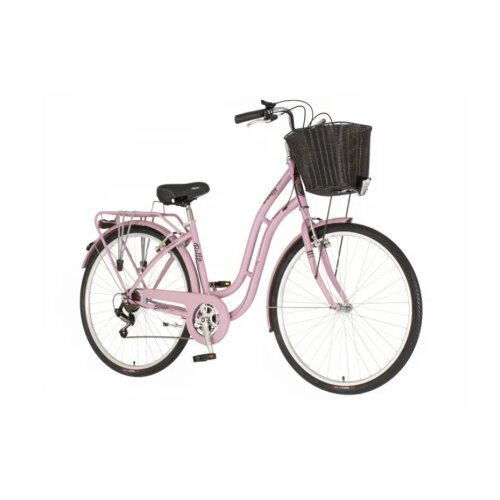 Visitor bicikl bella 28&amp;quot; roze crni Slike