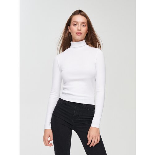 House - Bluza s visokim ovratnikom - Bijela Slike