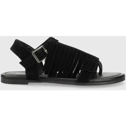 Sisley Dječje sandale boja: crna