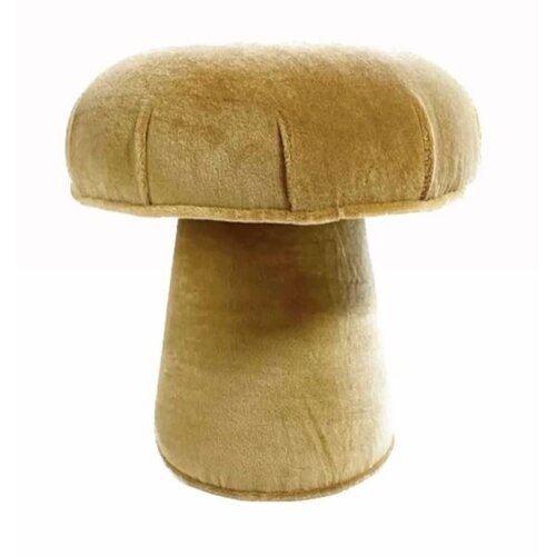 Woody Fashion tabure ceremony mantar pouffe mustard beige Cene