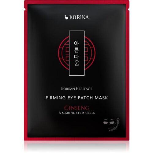 KORIKA Korean Heritage Ginseng & Marine Stem Cells Firming Eye Patch Mask učvršćujuća maska za okoloočno područje 2 kom Cijene