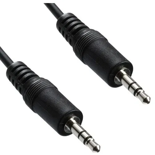 Kabel CELLULARLINE AUX MUSIC 3.5mm 1m crni