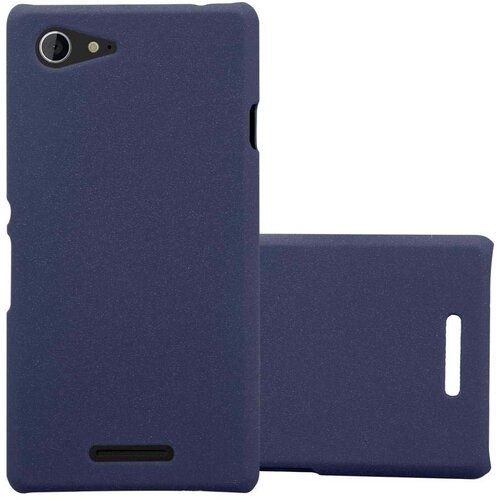 Cadorabo Case, združljiv s Sonyjem v Frosty Blue - Hard Case za&scaron;čitni pokrov v zmrznjenem videzu proti praskam in udarcem, (20565220) Cene
