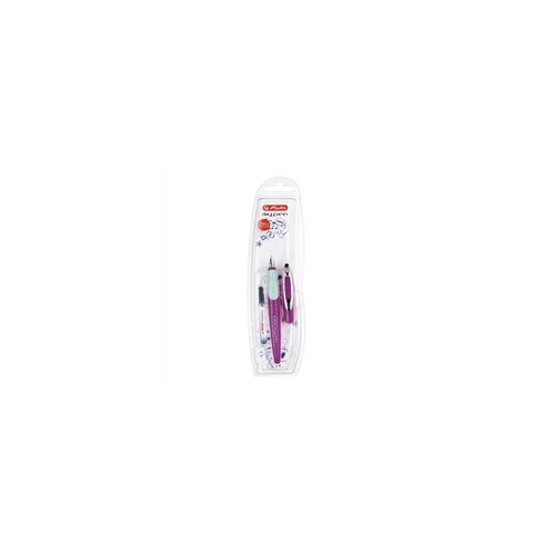 Herlitz Nalivpero My pen + patrona tinte, Pink-Mint Slike