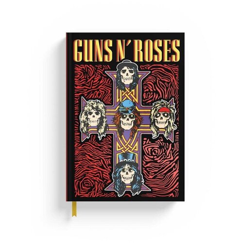 Guns N&amp;#039; Roses Bilježnica A5 Guns N Roses premium, tvrde presvučene korice Slike